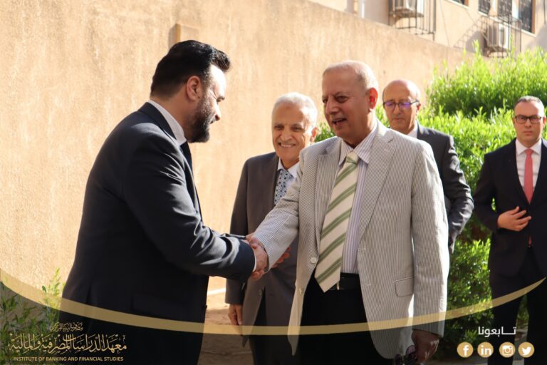 High-Level Delegation from the Arab Planning Institute Visits the Institute of Banking and Financial Studies