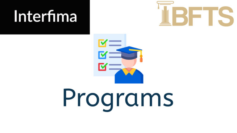 The programs targeted with Interfima